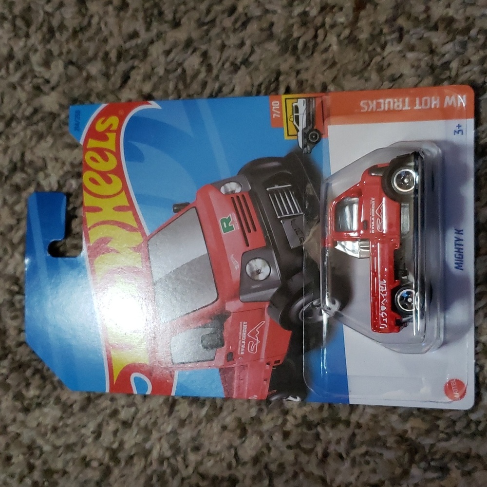 Hot wheels Mighty K 7/10 red